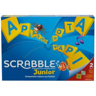 Mattel Scrabble Junior (Ελληνικό), , 746775261368