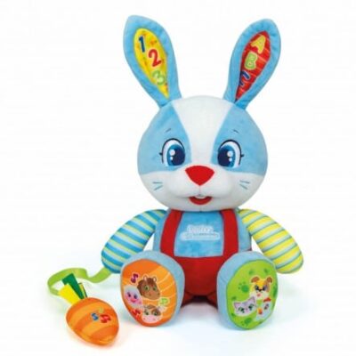 Clementoni Plush Rabbit / Λέλος Το Λαγουδάκι (Μιλάει Ελληνικά), , 8005125635658