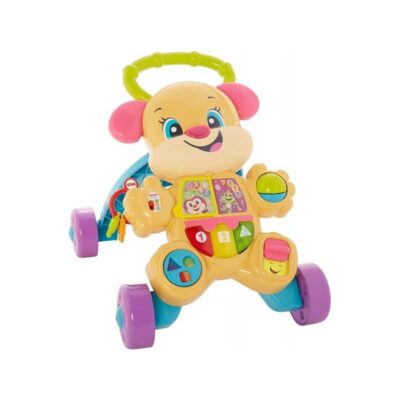 Fisher Price Educational Puppies Smart Stages Pink / Εκπαιδευτική Στράτα Σκυλάκι Smart Stages Ροζ, , 887961640922