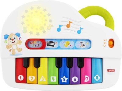 Fisher Price Laugh & Learn Silly Sounds Light-Up Piano / Εκπαιδευτικό Πιάνο Με Φώτα, , 887961769906