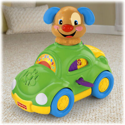Fisher-Price Laugh & Learn Puppy's Learning Car (Greek), , 746775111410